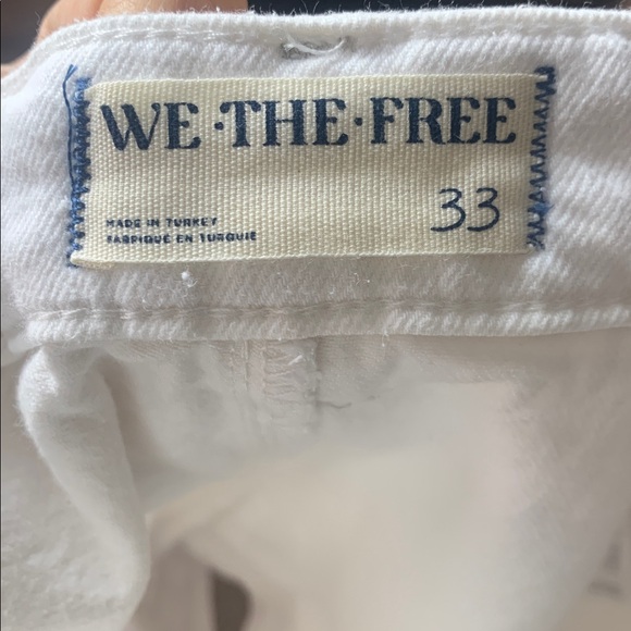 Free People Galivanting Skort in Optic White NWT Size 33 - Picture 8 of 8